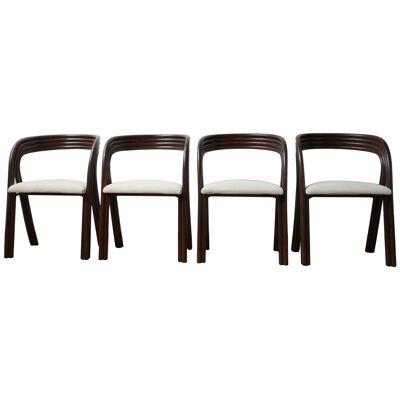 Axel Enthoven Set of Mid-Century Dining Chairs for Rohé