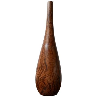 Mango Wood Tall Vase