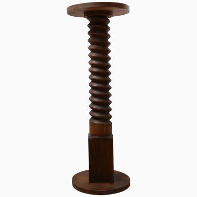 French Turned Art Deco Pedestal Table or Sculpture Stand (No.2)