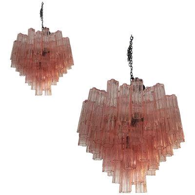 Murano Style Glass Sputnik Chandelier lot of 2 or a pair of chandeliers