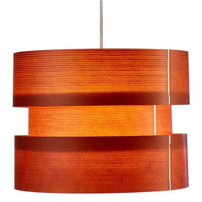 J.A. Coderch 'Cister' Wood Suspension Lamp for Tunds