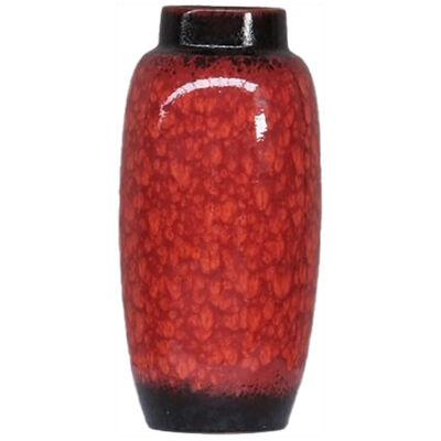 Red West German Ceramic Vase