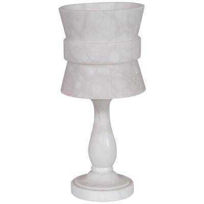 Alabaster French Mid-Century Table Lamp (3/7)