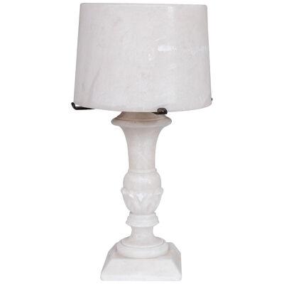 Alabaster French Mid-Century Table Lamp (7/7)