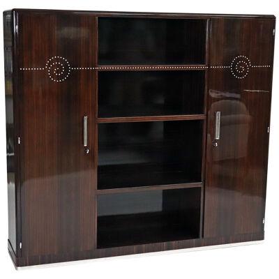 Art Deco Cabinet/Bookcase by Maurice Rinck