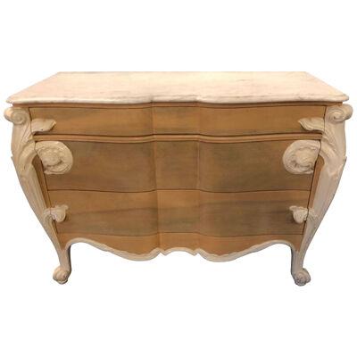 Hollywood Regency Louis XV Commodes, Nightstand or Dresser by Casaragi
