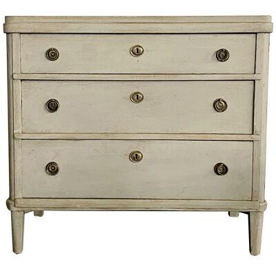 Swedish Paint Decorated Chest / Commode, Gustavian, 19th Century