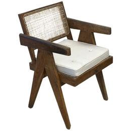 Pierre Jeanneret, French Mid-Century Modern, Arm Chair, Chandigarh c. 1960s