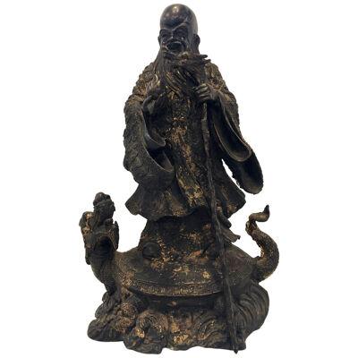 18th-19th Century Figure One of the Three Gods of Good Fortune