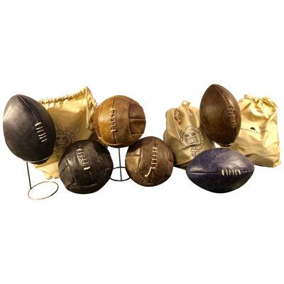 Leather Footballs and Soccer Balls by Timothy Oulton, Selling Individually