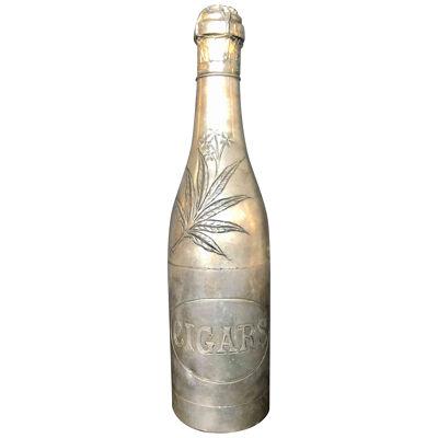 Champagne Bottle Cigar Holder Pairpoint Manufacturing.Co. Part of a Large Collec