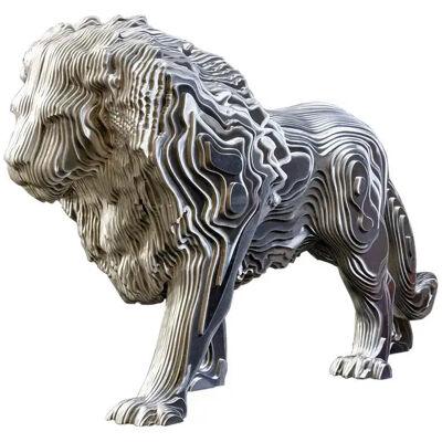 Sculpture Lion Polished