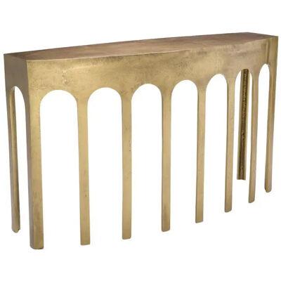 Console Table Brass