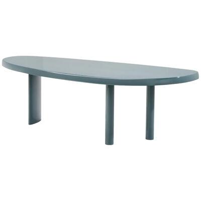 Charlotte Perriand Table En Forme Libre, Sage Green Lacquered Wood by Cassina