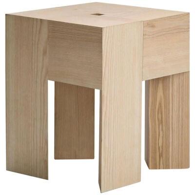 Aldo Bakker 'Triangle' Wood Stool or Side Table by Karakter