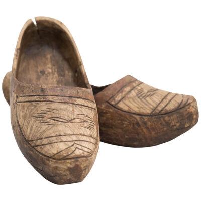 Traditional Wood Clogs, 1960