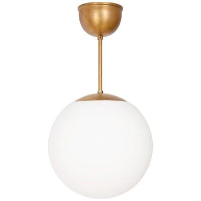 Konsthantverk Glob Brass D20 Ceiling Lamp