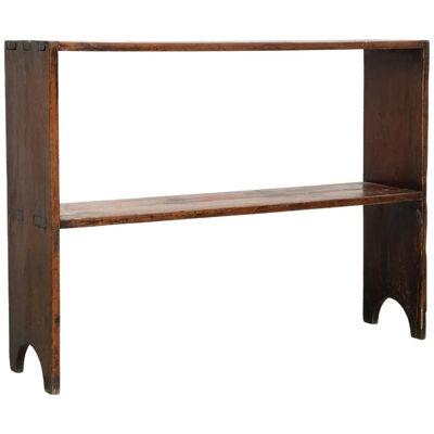 Early 20th Century Rustic Solid Wood Shelves