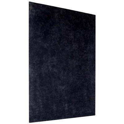 Enrico Dellatorre Contemporary Modern Black Monochrome Large Painting