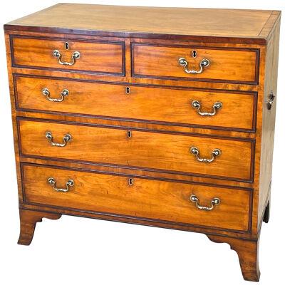 Anglo Indian 18th Century Camphor Wood Chest Of Drawers