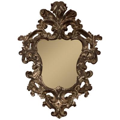 Italian Florentine Silver leaf Mirror