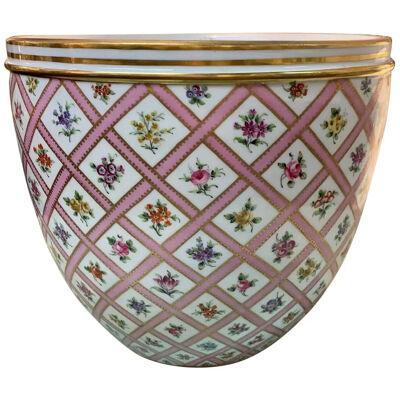 Antique French Porcelain Jardinière