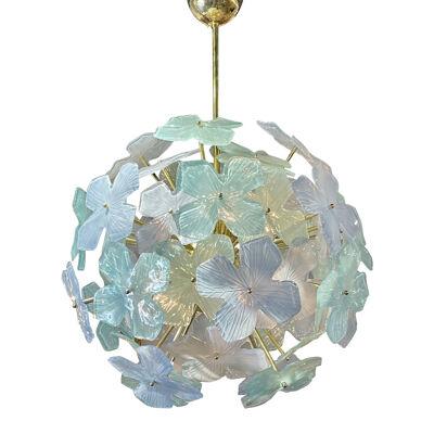 Murano Flower Globe Chandelier