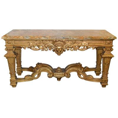Fine 19th Century French Regence Style Console