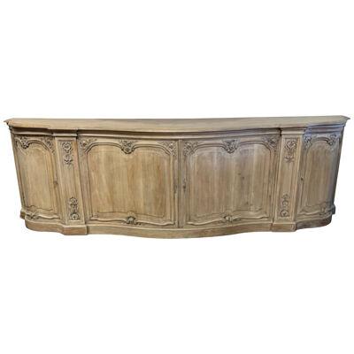 French Bleached Walnut Enfilade