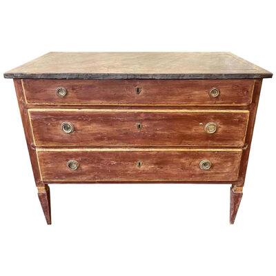 18th Century Italian Painted Neo-Classical Commode