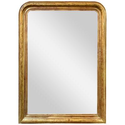 19th Century French Gold Louis Philippe Mirror