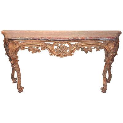 19th Century French Louis XV Console