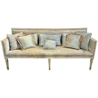 18th Century Neo-Classical Settee from Tuscany
