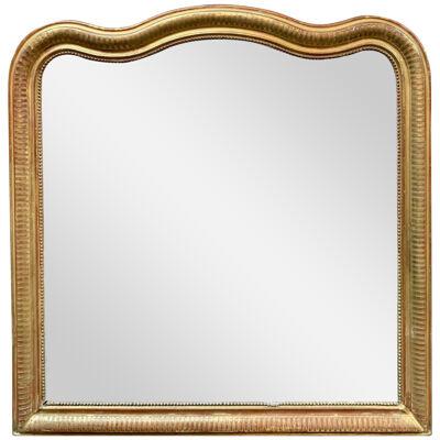 19th Century Gold Louis Philippe Mirror