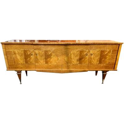Large Scale Mid Century French Art Deco Style Side Board