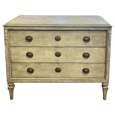 19th Century Swedish Painted Neo-Classical Chest