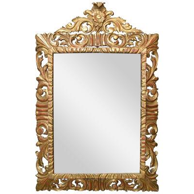 19th Century French Carved Giltwood Mirror