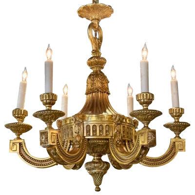 French Louis XVI Style Chandelier