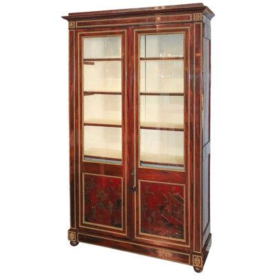 Outstanding 19th Century French Cuban Mahogany Cabinet