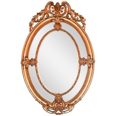 Early 19th Century English Oval Mirror