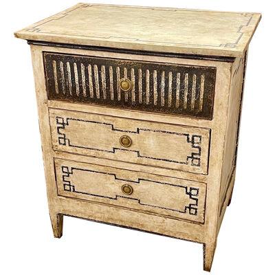 19th Century Italian Neo-Classical Painted Chest of Drawers