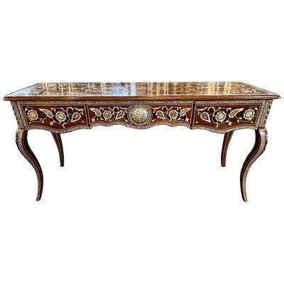 Syrian Pearl Inlaid Console