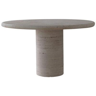 Travertino Small Table Ronde by Bicci De’ Medici