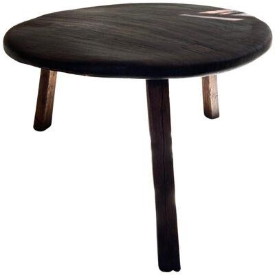 Primitive Hardwood Round Table by Artefakto