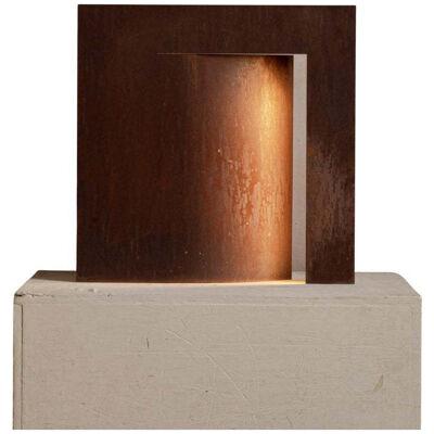 OBJ-03 Steel Table Lamp by Manu Bano