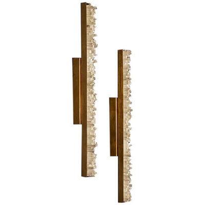 Set of 2 Natural Stone Wall Light 70 by Aver
