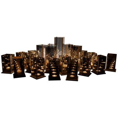 Set of 20 Original Kaleido Candleholders Set by Arturo Erbsman