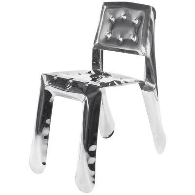 Chippensteel 1.0 Chair in Polished Stainless Steel ‘limited Edition’ by Zieta