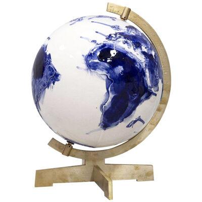 Unique Earth Globe Sculpture by Alex de Witte