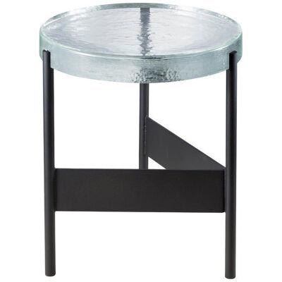 Alwa Two Transparent Black Side Table by Pulpo